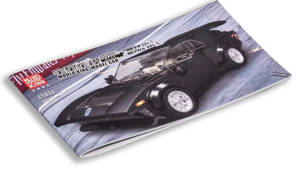 Конструктор Mould King Спорткар GTS-5 - фото 11