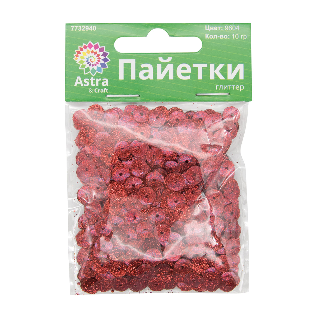 Набор для творчества Astra Craft бисер Пайетки - фото 4