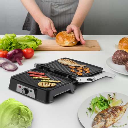 Электрический пресс-гриль ENDEVER Grillmaster 220