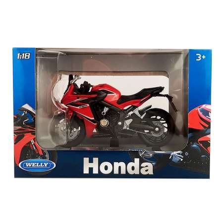 Мотоцикл Welly Honda 1:18