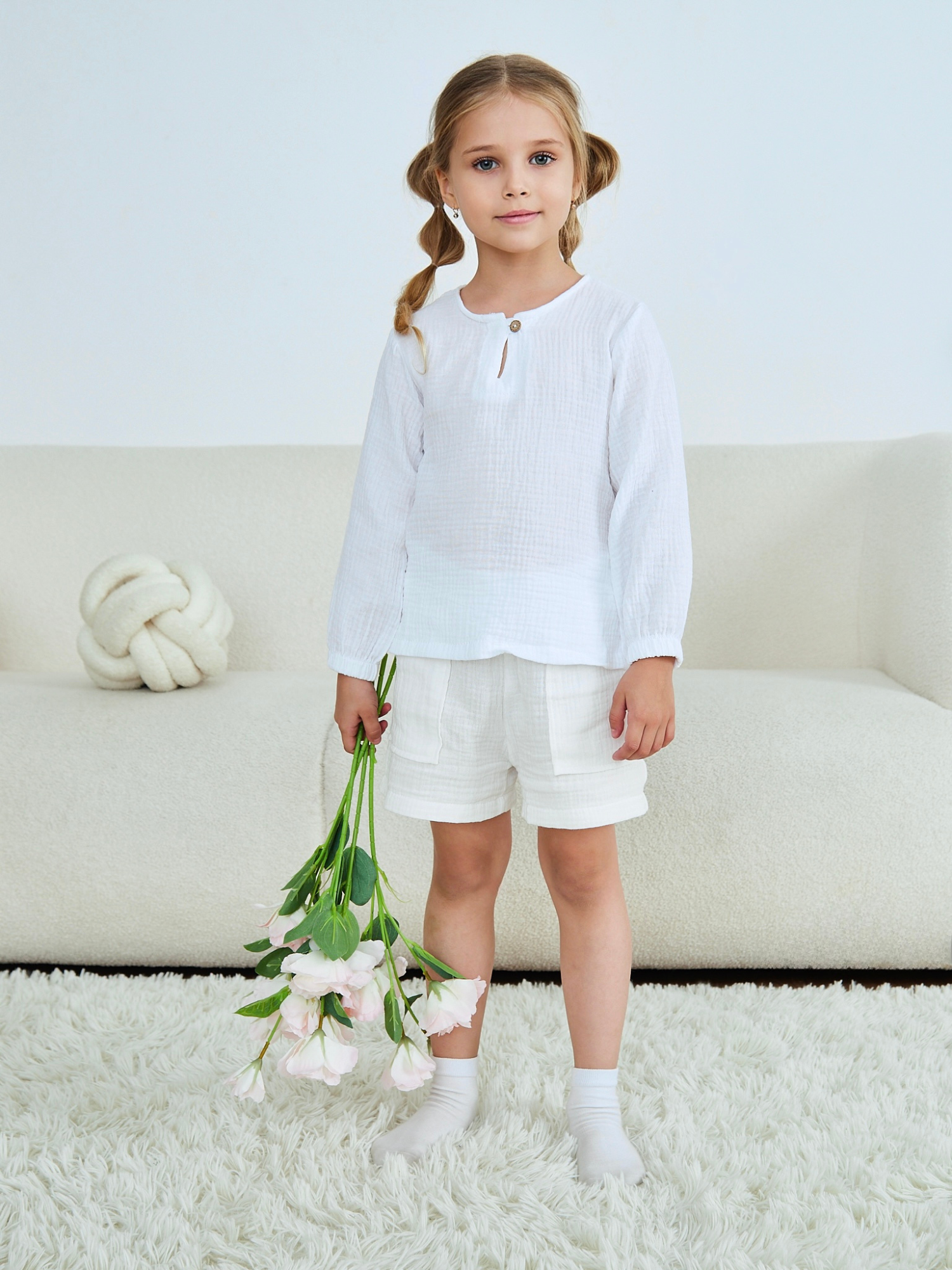 Сорочка MOUN сорочка_муслин_белая - фото 13