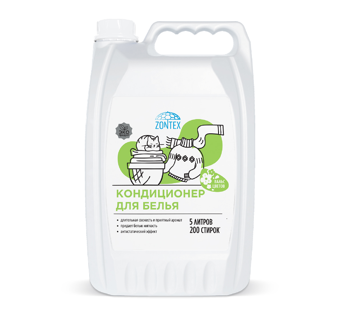 Кондиционер ZONTEX Вальс Цветов 5 л - фото 1