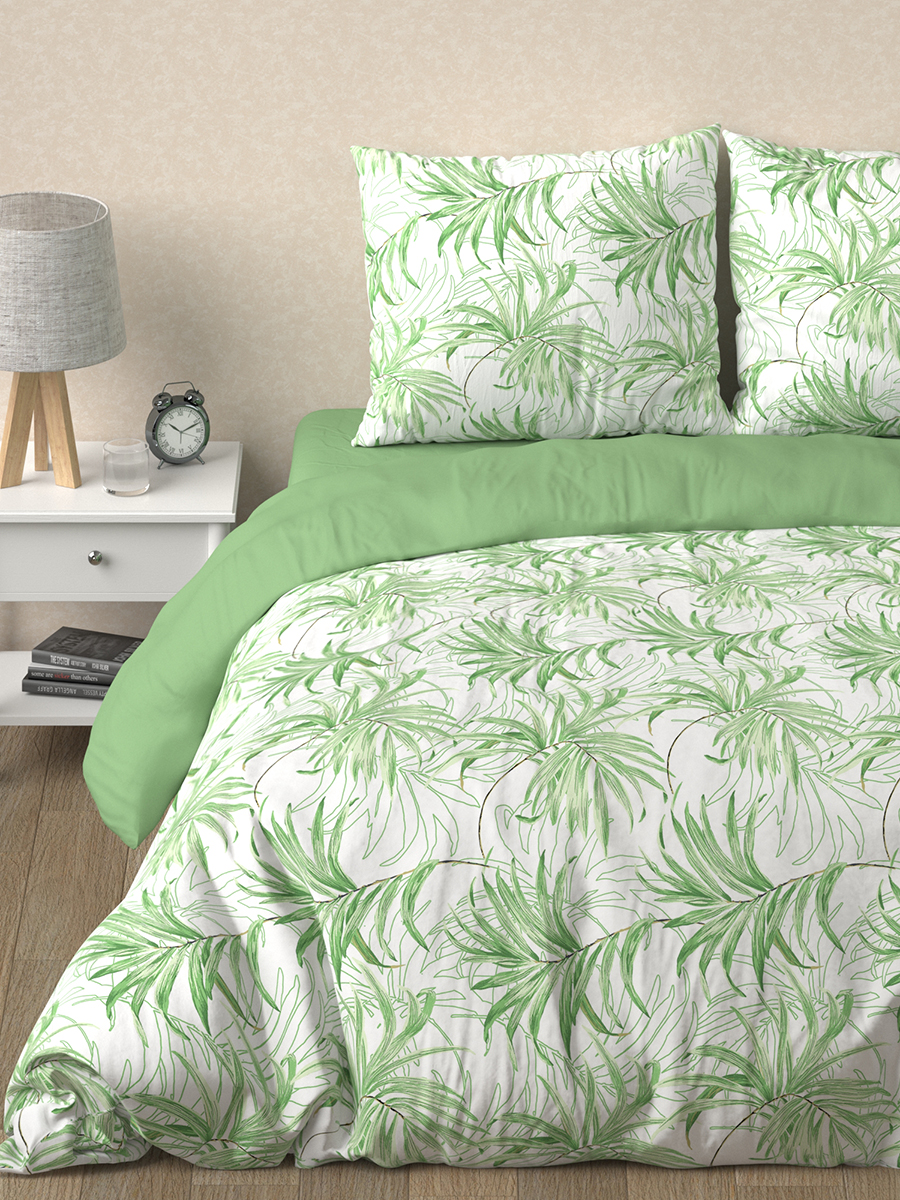 Комплект постельного белья BRAVO Пальм двуспальный 4 предм. - фото 1