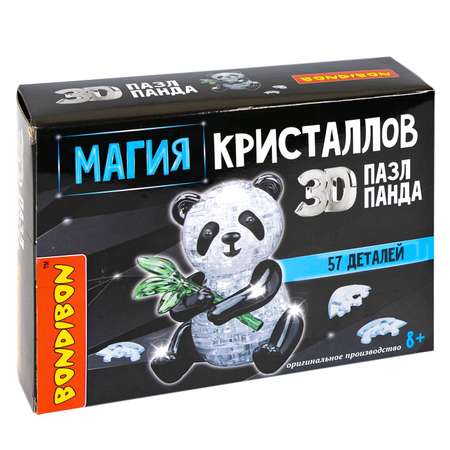 Пазл Bondibon кристаллический Панда 3D