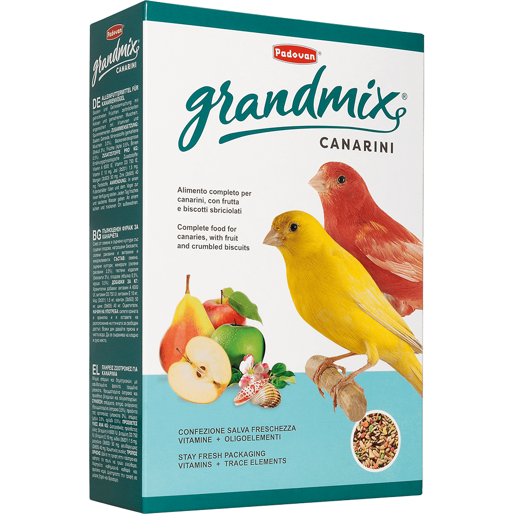 Корм для канареек PADOVAN Grandmix комплексный основной 1кг - фото 1