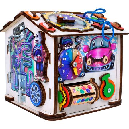 Игрушка Jolly Kids бизиборд Волк