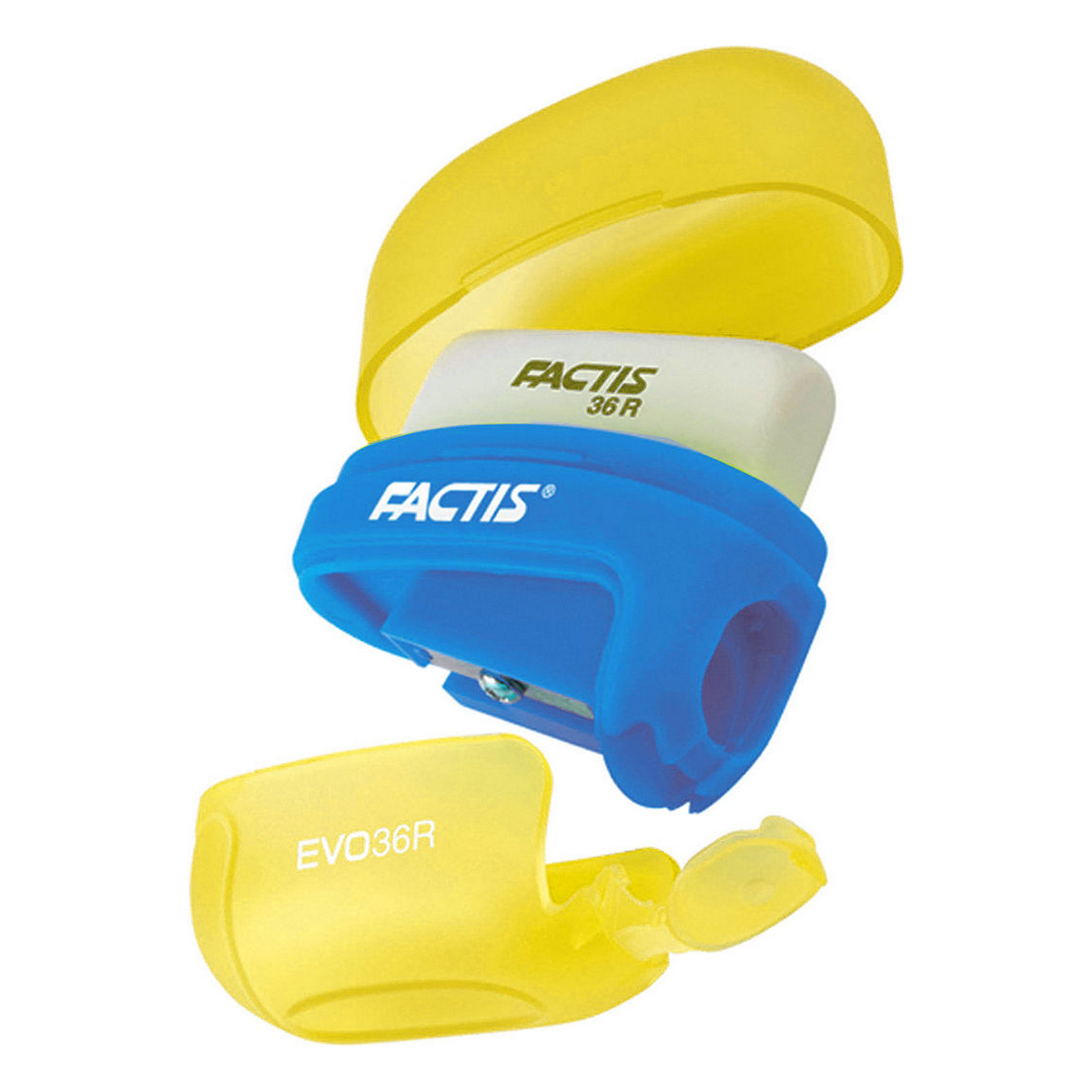 Ластик, точилка FACTIS - фото 2