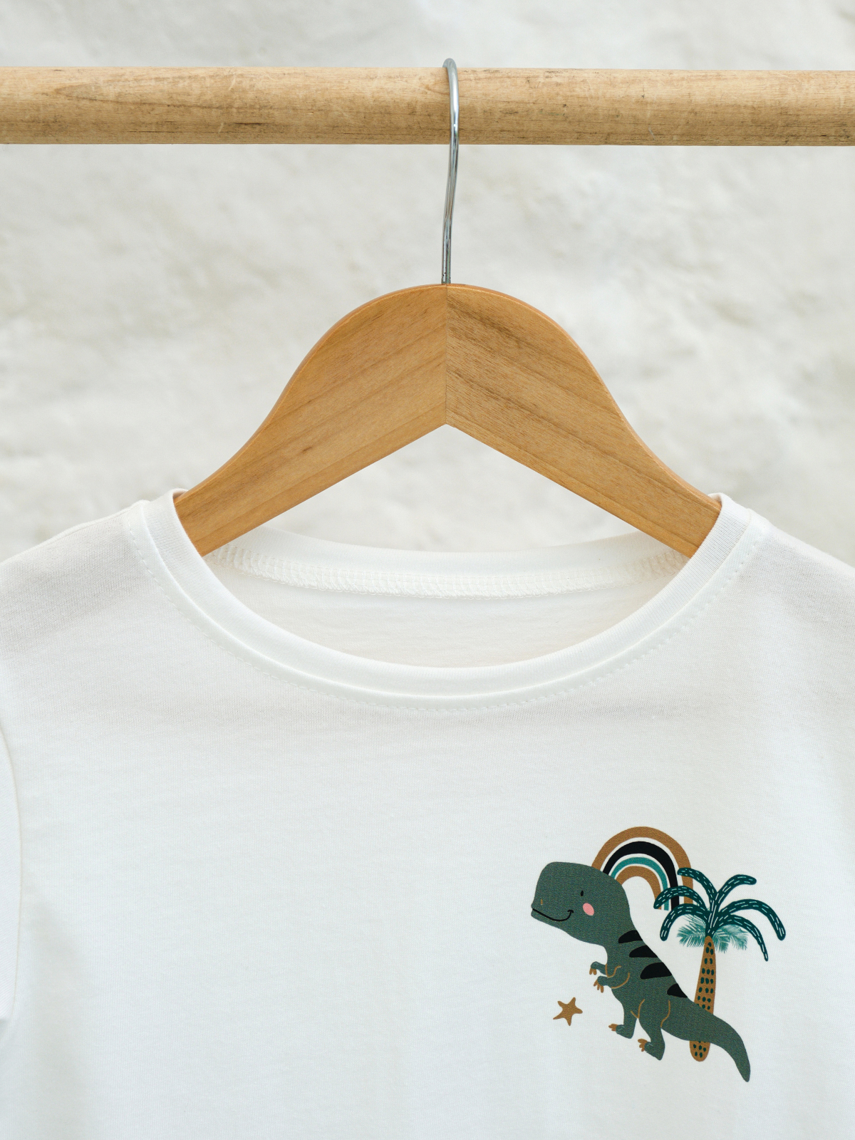 Футболка 3 шт Jelly Whale S23T03-3-Plm-Mnt-Crm - фото 6