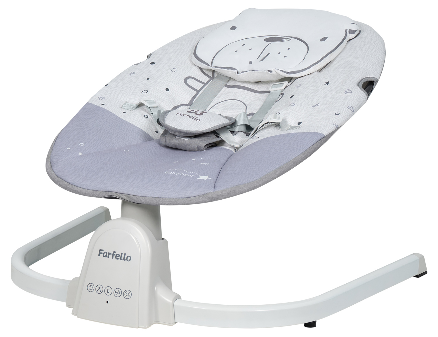 Качели Farfello 88933 серый - фото 17