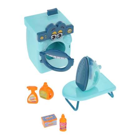 Игрушка Наша Игрушка гладильная доска, утюг, стиральная машина