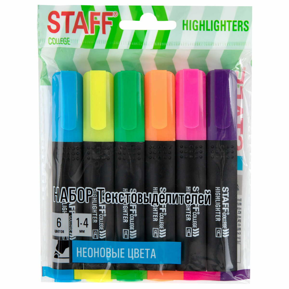 Текстовыделители Staff 6 цв. - фото 5