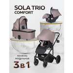 Коляска 3в1 Farfello Sola Trio Comfort бежевый