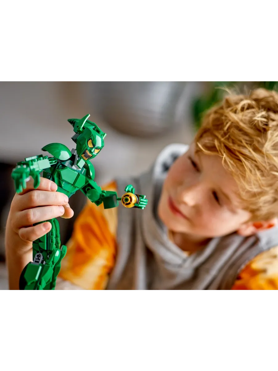 Конструктор LEGO Marvel Super Heroes Зеленый Гоблин 471 дет. - фото 7