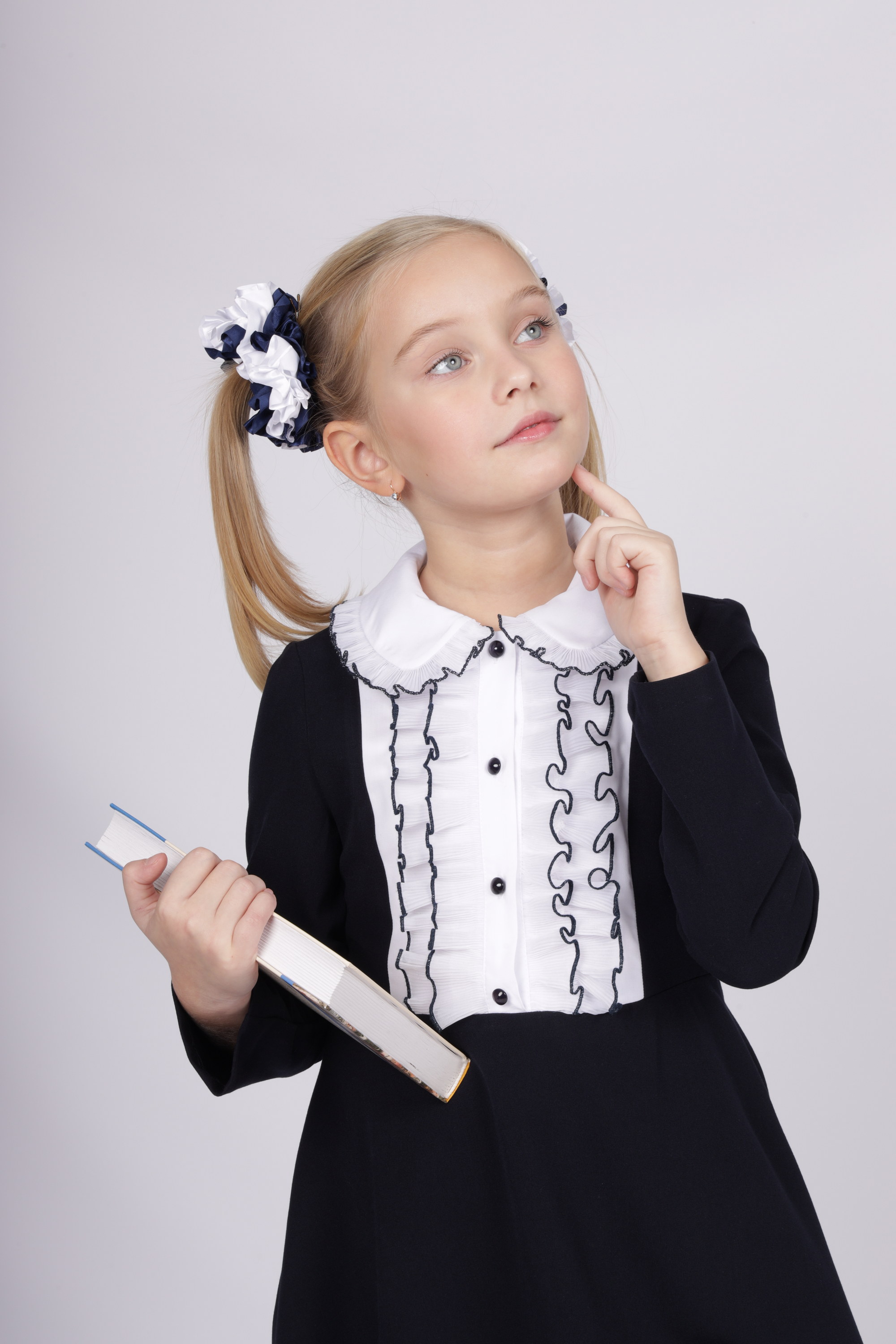 Платье Sky Lake 2496 Ностальжи синий - фото 4