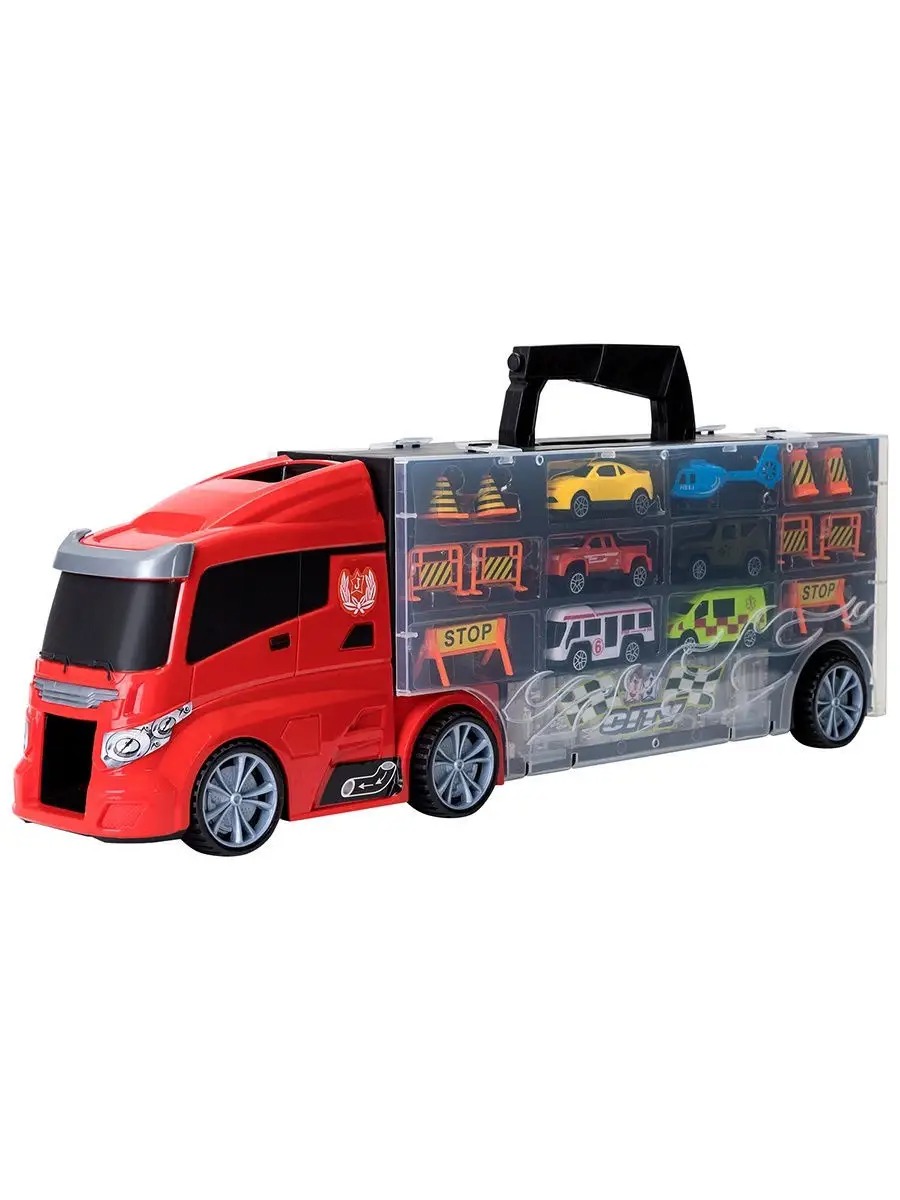 Автовоз Givito Мой город с тоннелем G205-018 - фото 9