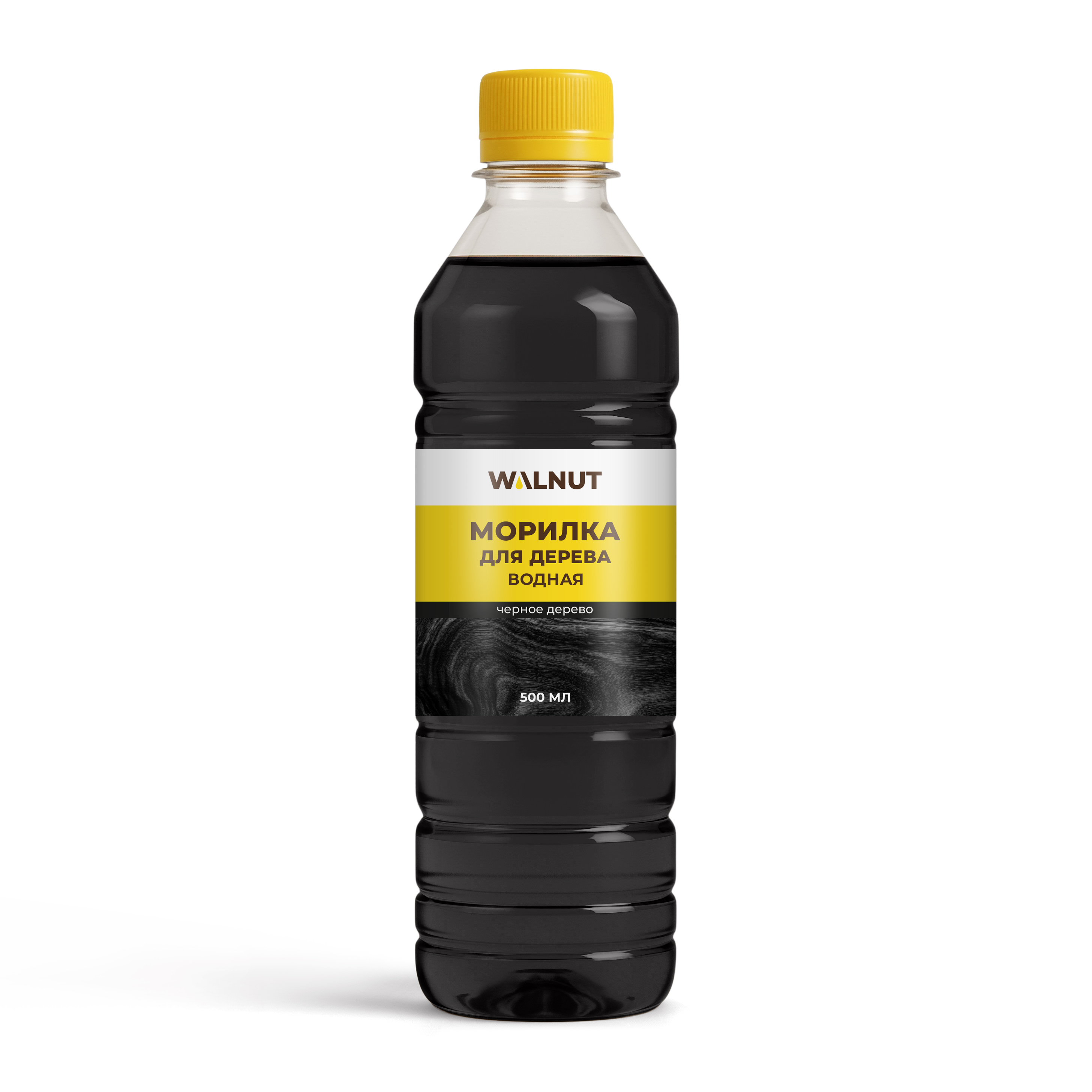 Морилка для дерева водная WALNUT черное дерево 500 мл - фото 8