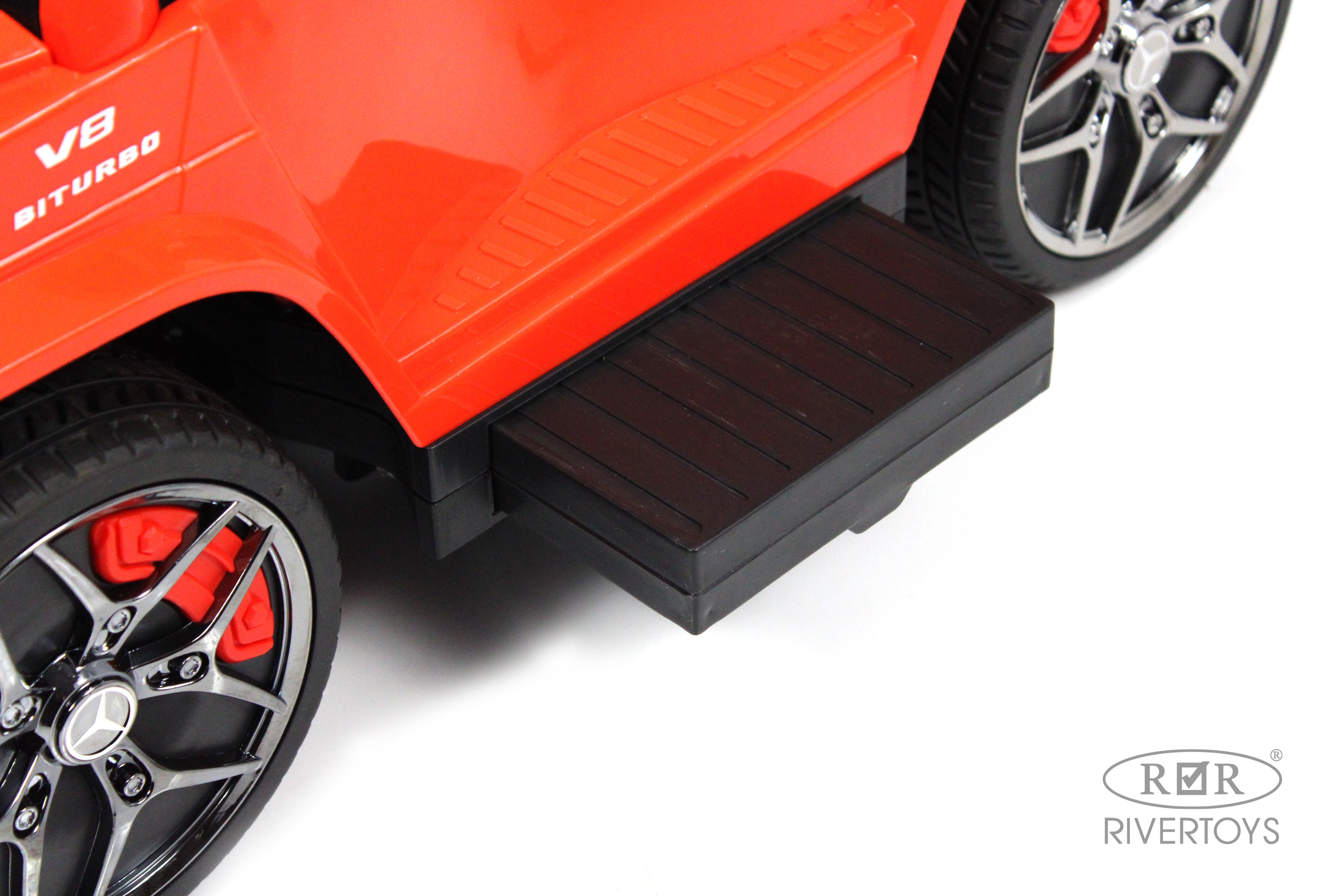 Каталка RIVERTOYS Mercedes-Benz G63 Red Diamond красный - фото 10