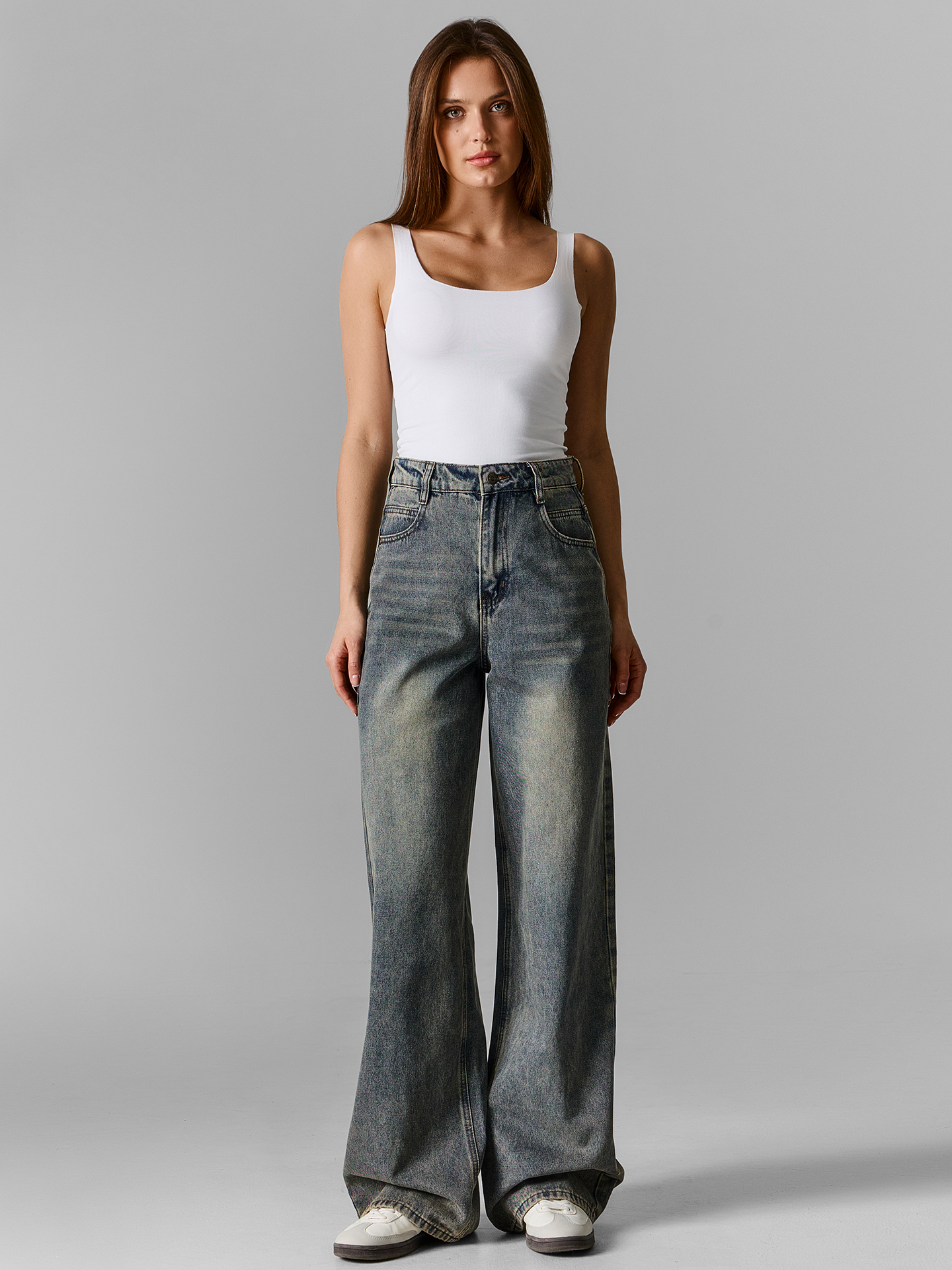 Джинсы Mark Formelle (Марк Формэль) 2026-1DTW304m-2t/синий +тинт - фото 1