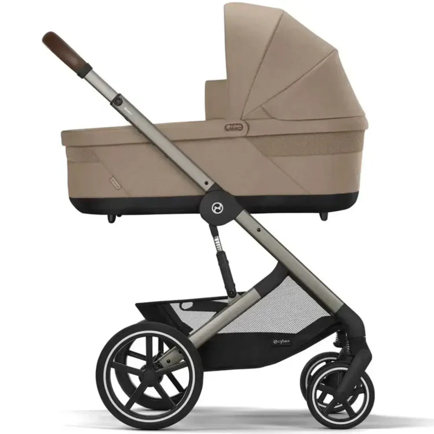 Коляска 2в1 Cybex Balios S Lux TPE бежевый - фото 2