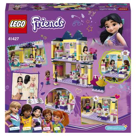 Конструктор LEGO Friends Модный бутик Эммы блочный