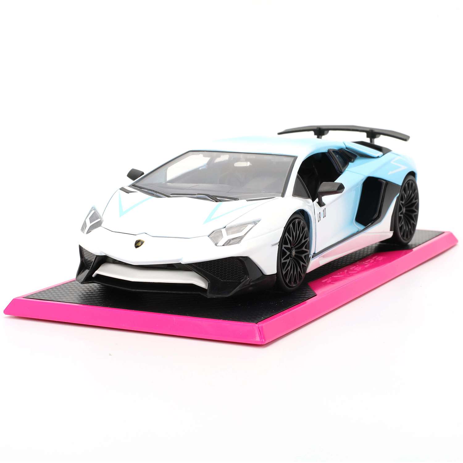 Автомобиль Jada Lamborghini Aventador SV Pink Slips 1:24 ТоуR344 - фото 1