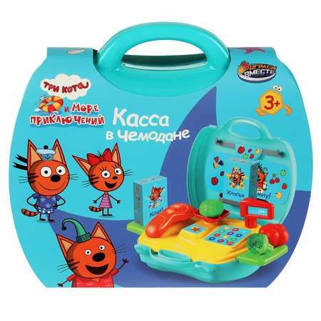Игровой набор Играем вместе продукты, прилавок, касса, тележки и корзинки
