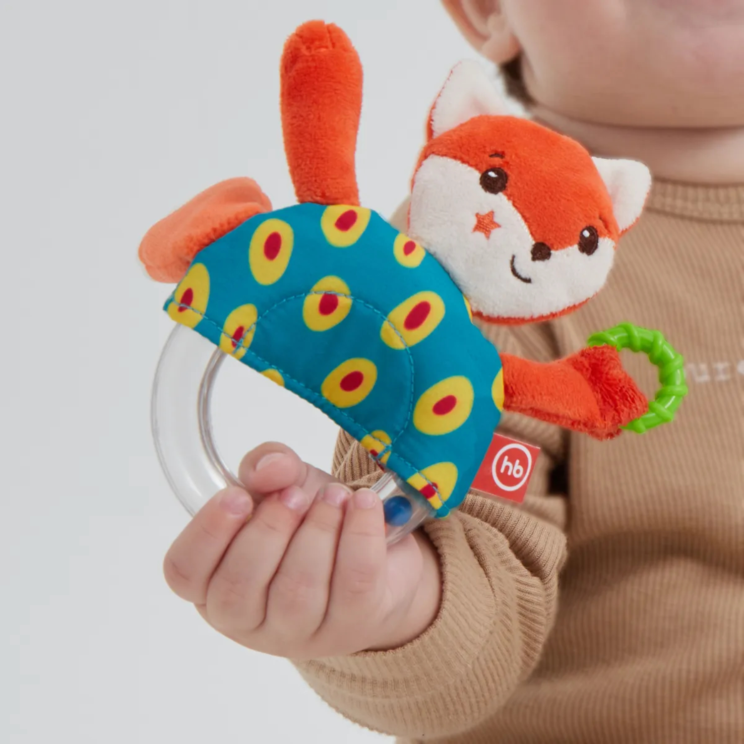 Игрушка Happy Baby погремушка Лисичка Люся - фото 6