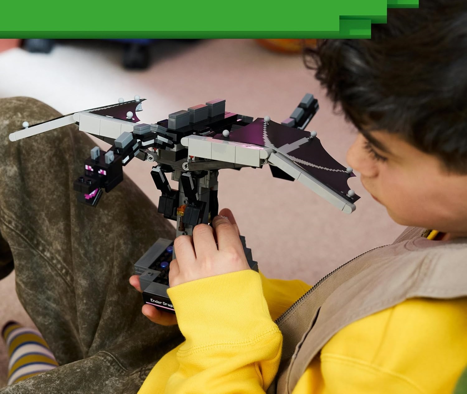 Конструктор LEGO Minecraft Дракон Эндера 710 дет. - фото 8