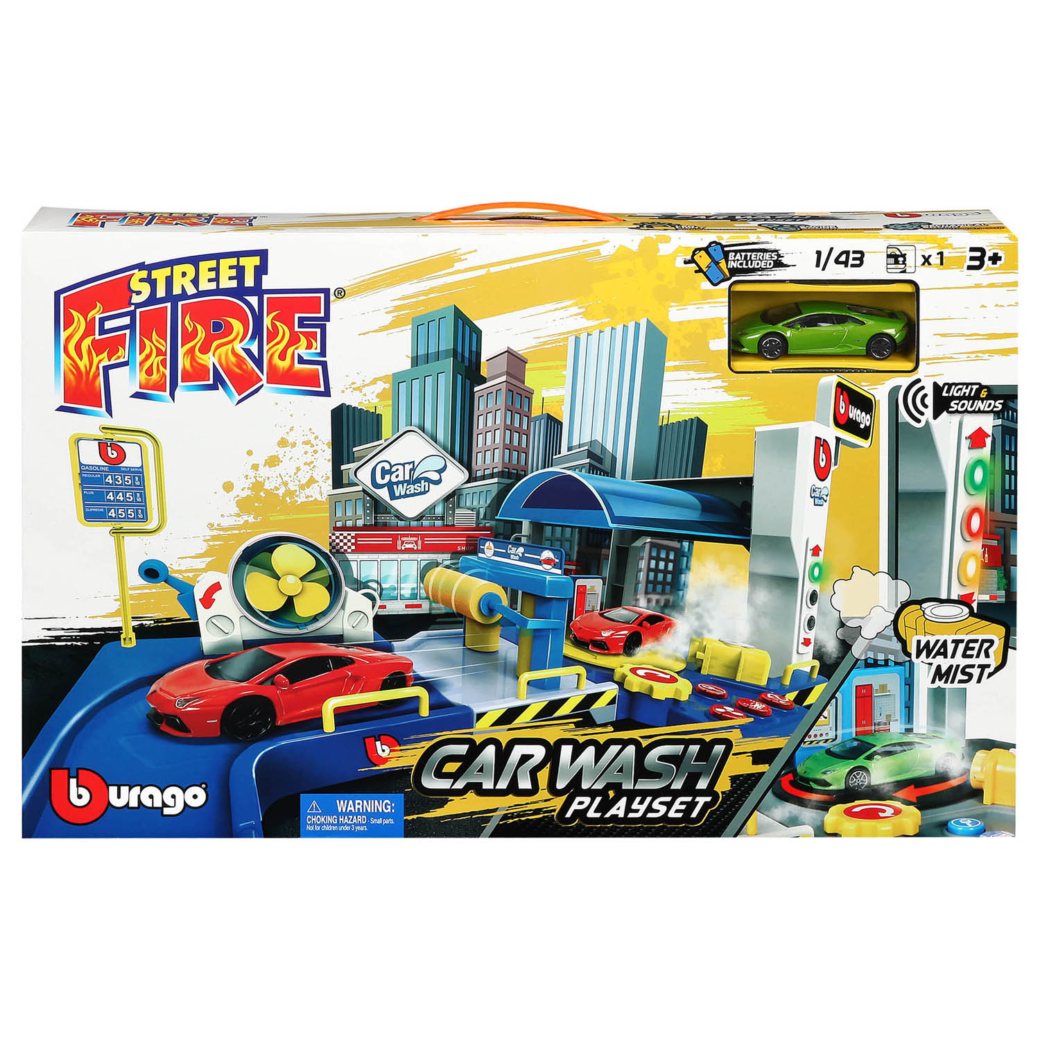 Игровой набор BBurago автомойка 18-30406 - фото 3