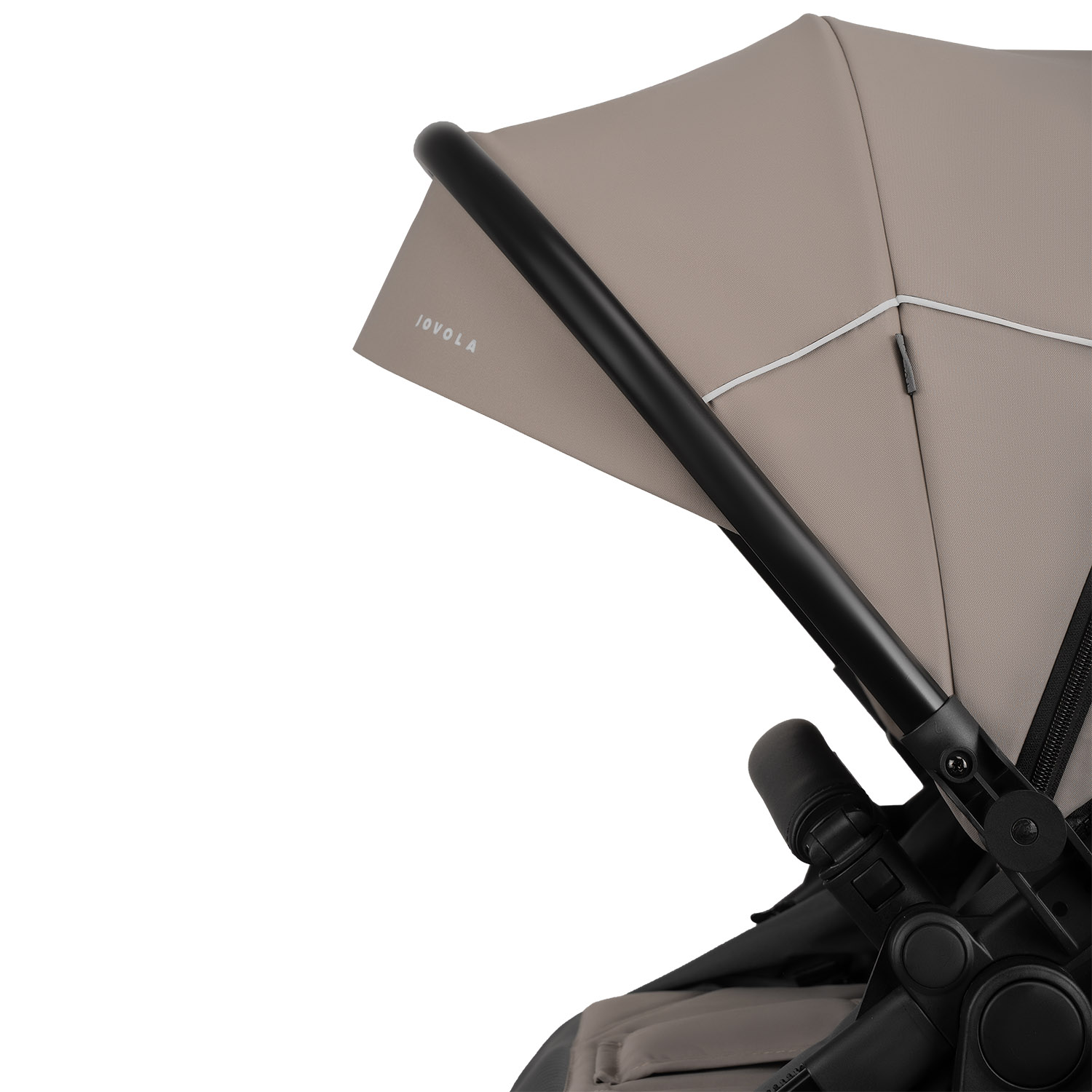 Коляска трансформер JOVOLA Folk 2в1 бежевый - фото 21