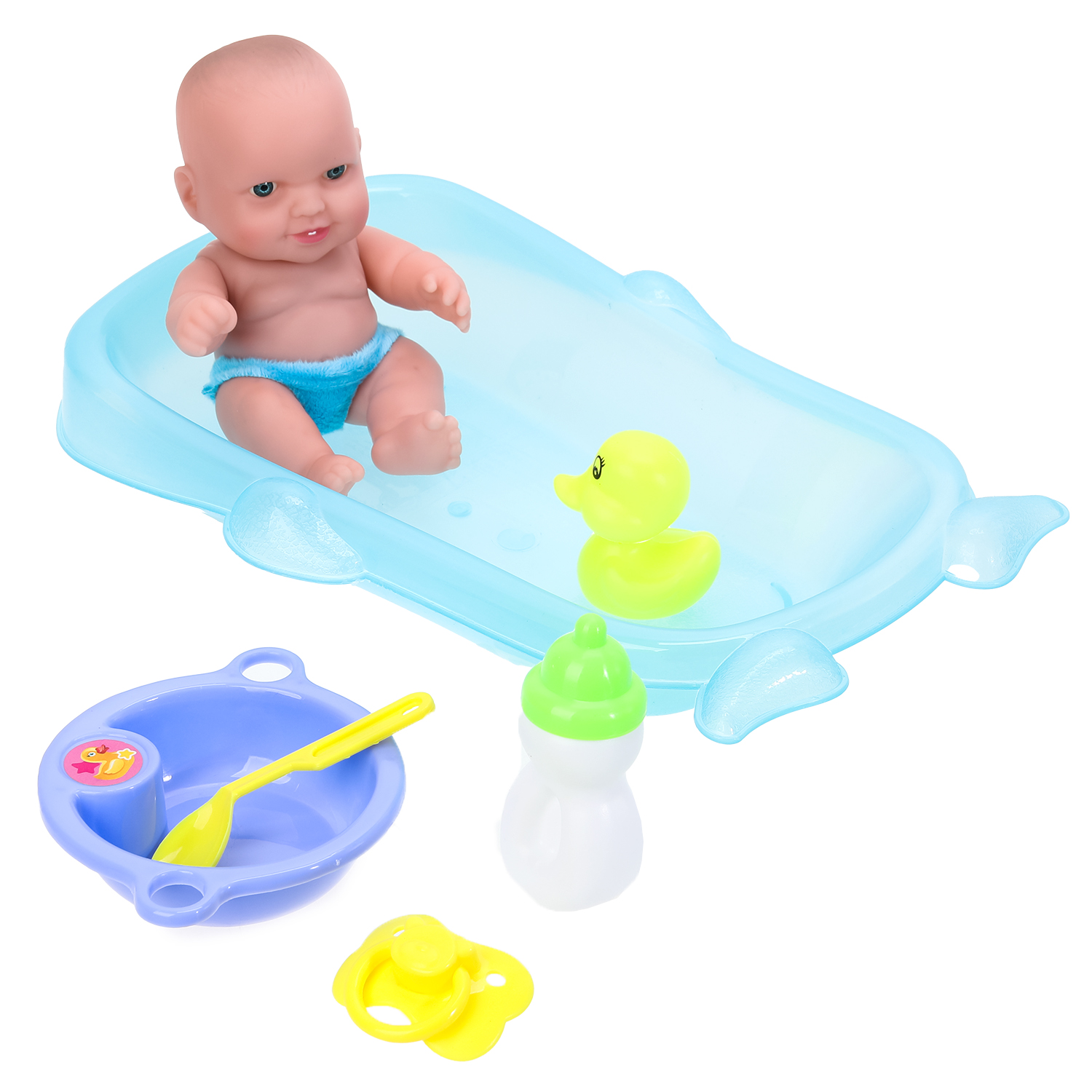 Кукла пупс Карапуз высота 16 см 385132 - фото 4