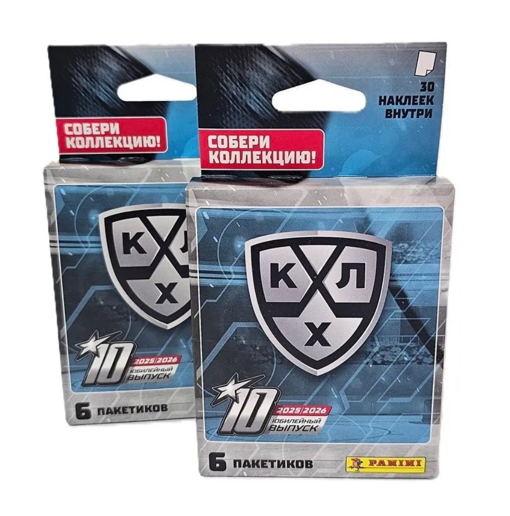 Наклейки Panini КХЛ сезон 2025-2026 25 шт. - фото 1