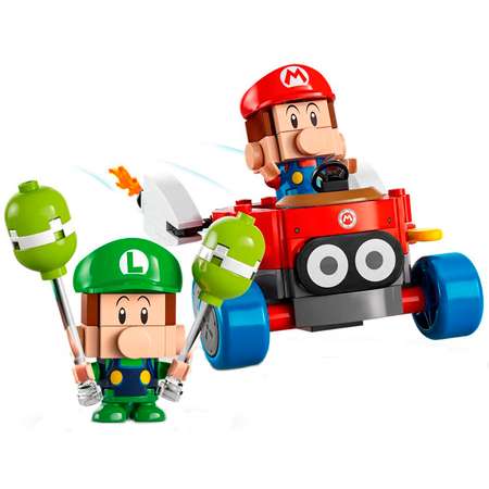 Конструктор LEGO Super Mario Марио Карт блочный