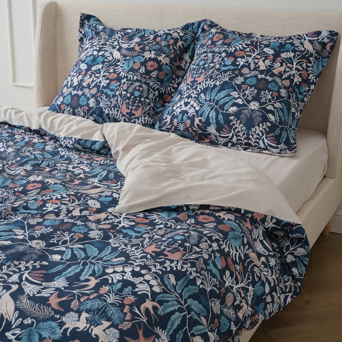 Комплект постельного белья MCotton Оттавио 1.5-спальный микро-сатин 6175-1+6174а-1 - фото 4