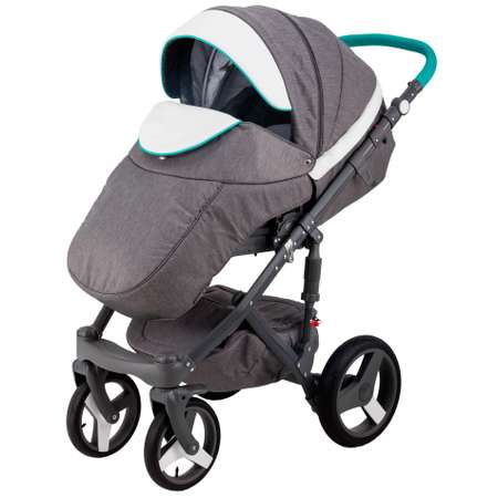 Коляска 2в1 BeBe-mobile серый