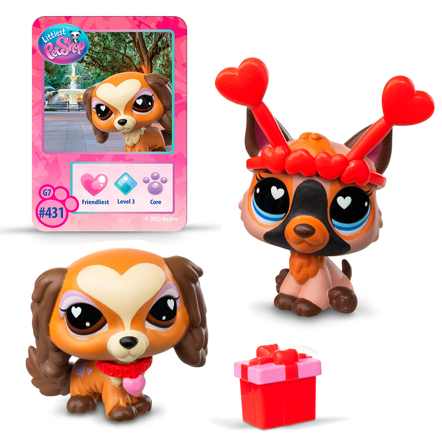 Игровой набор Littlest Pet Shop Спаниель и Немецкая овчарка - фото 1