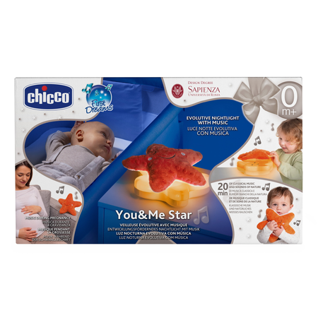 Игрушка ночник Chicco Морская звезда