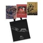 Книга КОЛИБРИ Мировые шедевры литературы и живописи Сборный комплект из 3х книг с шоппером