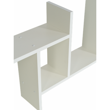 Полка для книг Comfort Avenue Матильда белый 101 45х72.6х15