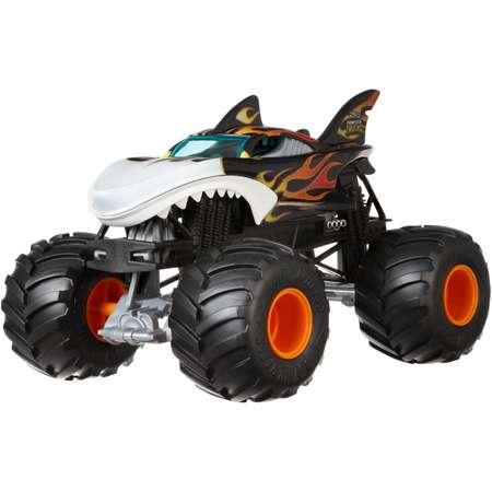 Автомобиль Hot Wheels Monster Tracks Шарк Вреак 1:24