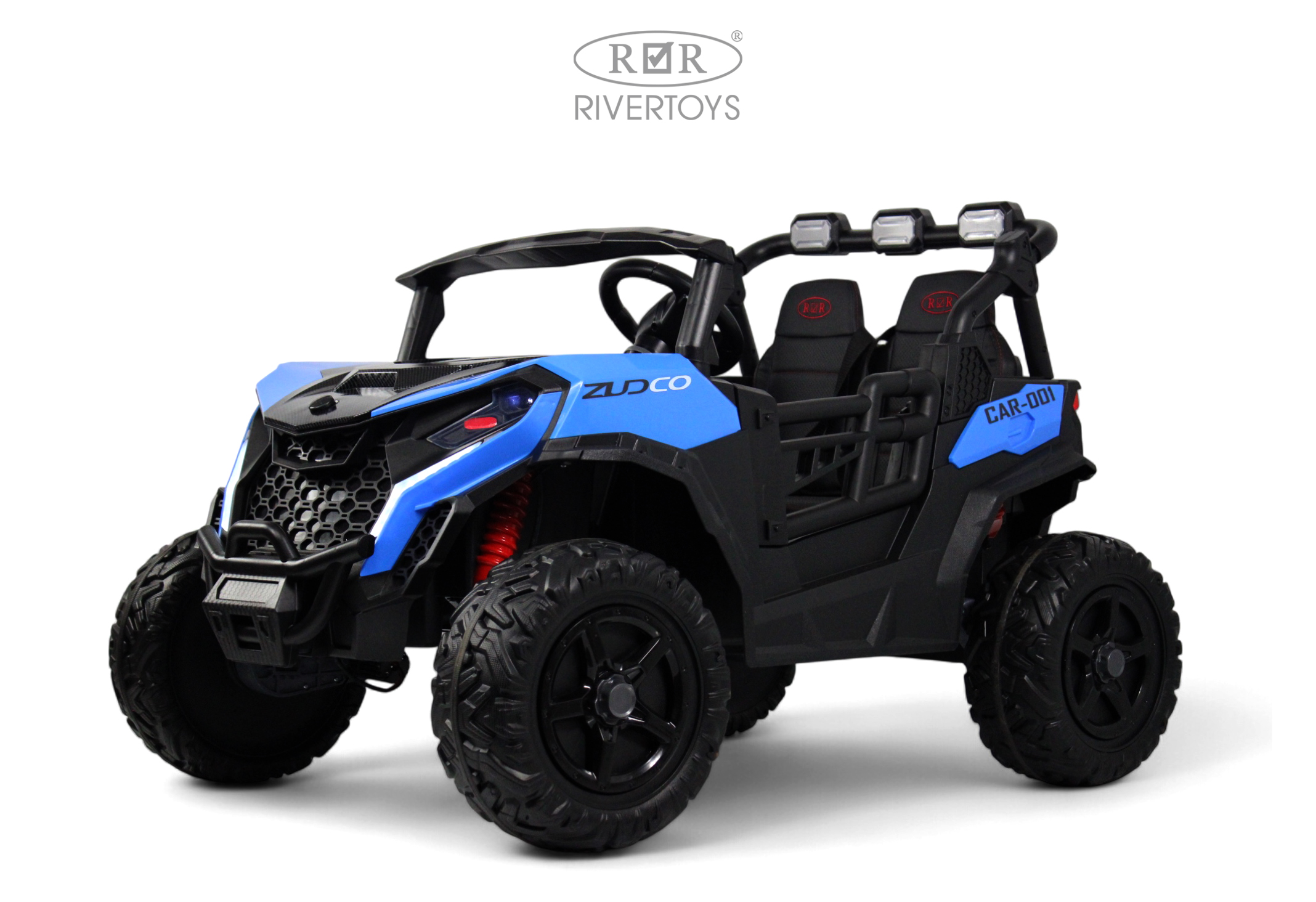 Электромобиль RIVERTOYS K555KK-BUGGY-BLUE С пультом ДУ - фото 14