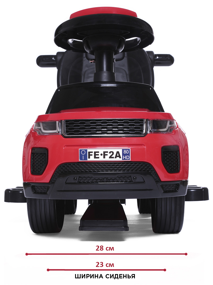 Пушкар BabyCare Sport car красный - фото 9