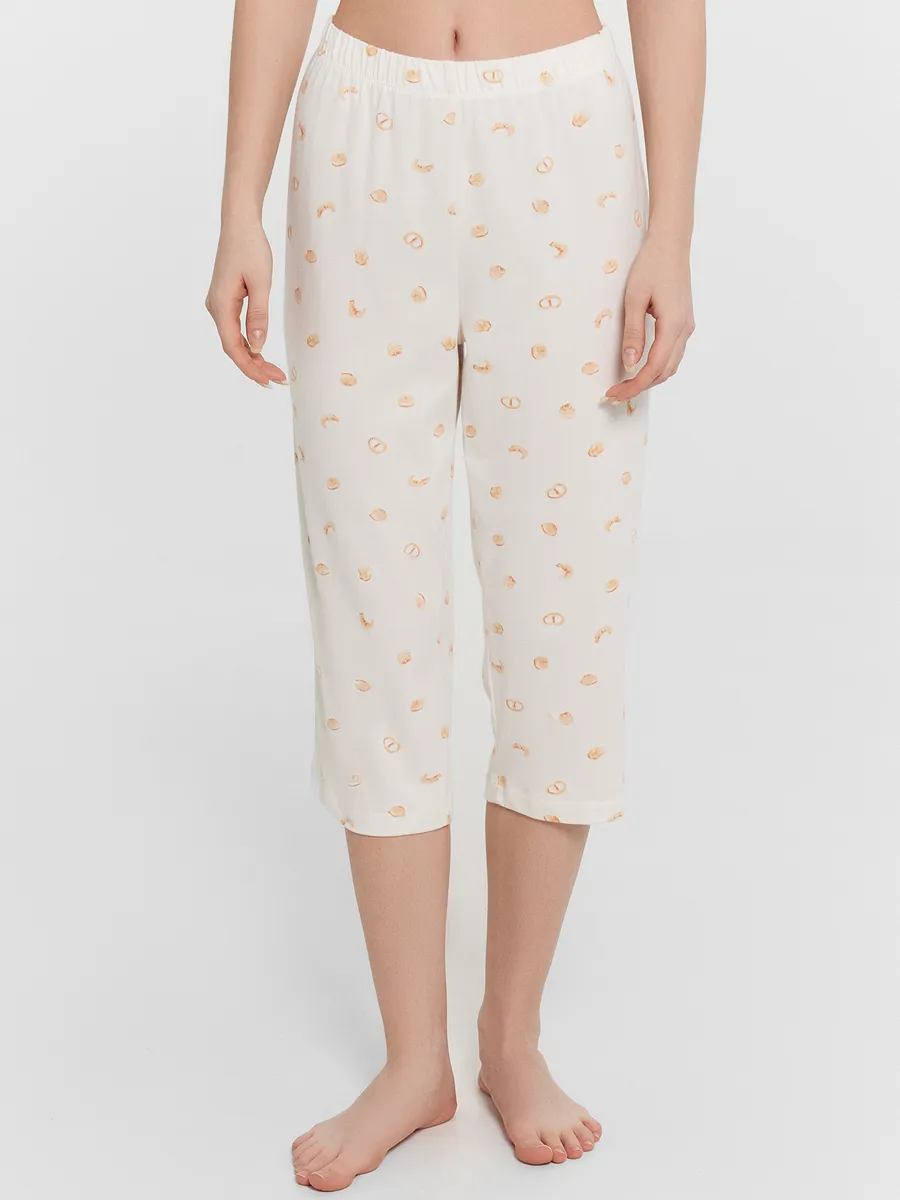 Пижама Mark Formelle (Марк Формэль) 592370/лунный свет +круассаны на молочном - фото 10