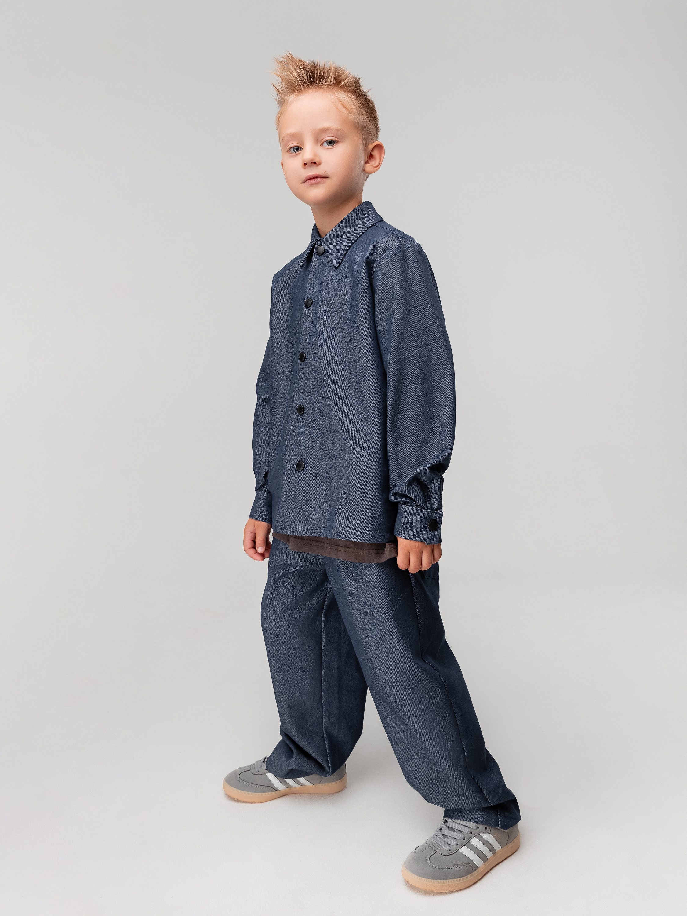 Брюки Bodo 6-621MU_темно-синий - фото 4