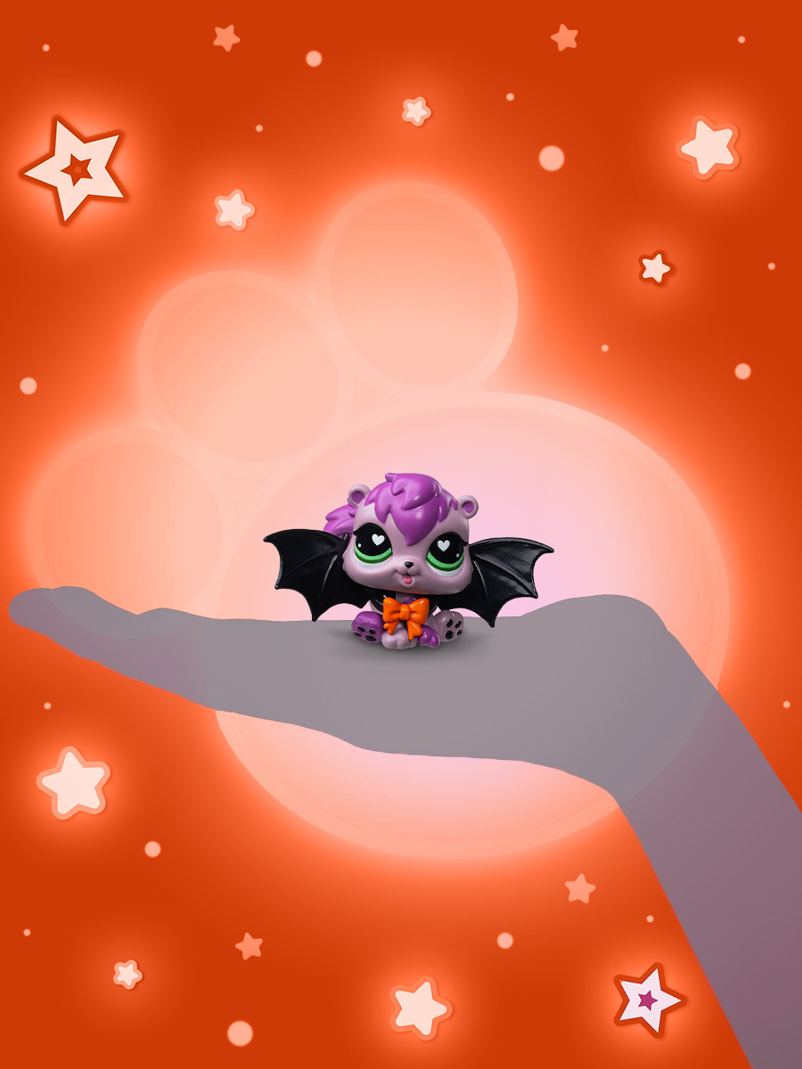 Фигурка Littlest Pet Shop Белка‑летучая мышь - фото 3