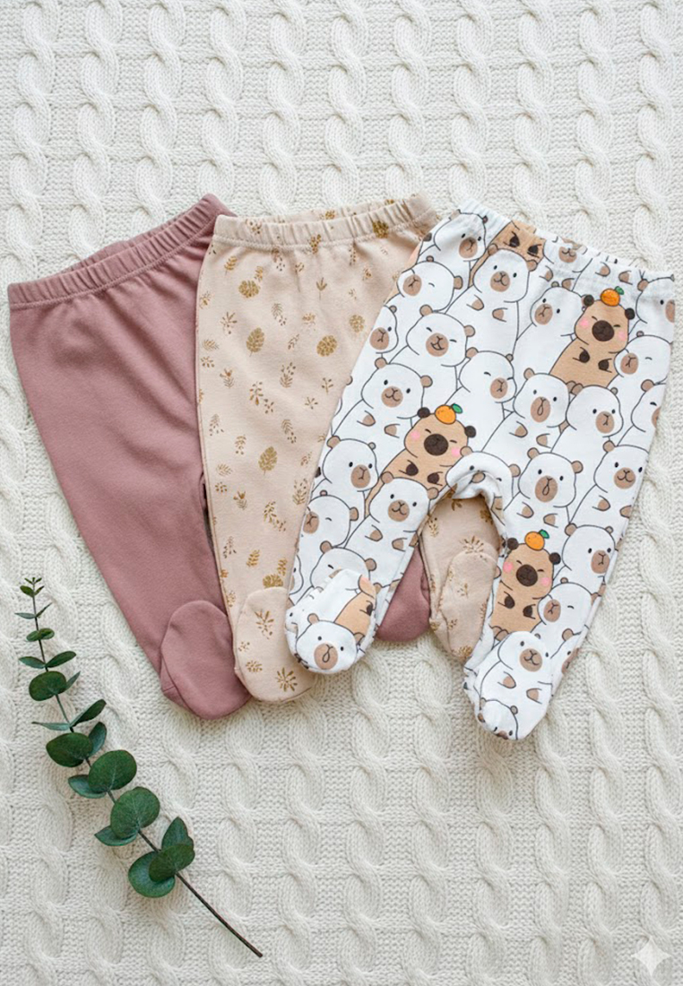 Ползунки 3 шт YOULALA 0553206002 - фото 6