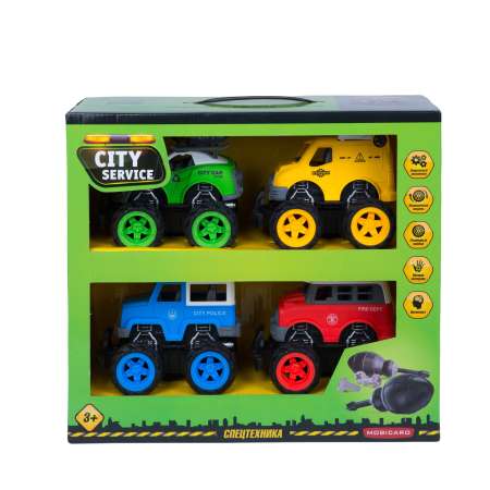 Конструктор Mobicaro Набор машин сборная игровая модель