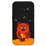 Силиконовый чехол Mcover для смартфона Samsung A5 (2017) Союзмультфильм Медвежонок и мед