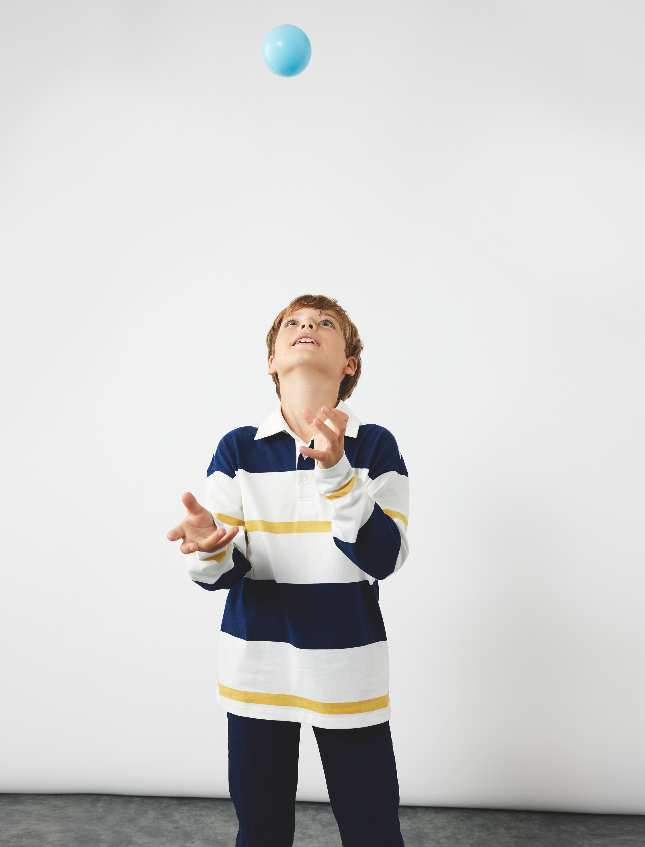 Лонгслив-поло KOTON 6WKB10071TK0S1 - фото 1