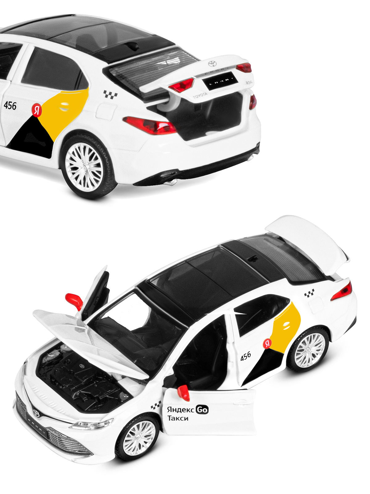 Автомобиль Яндекс GO Toyota Camry Такси озвучено Алисой 1:34 JB1251483 - фото 12